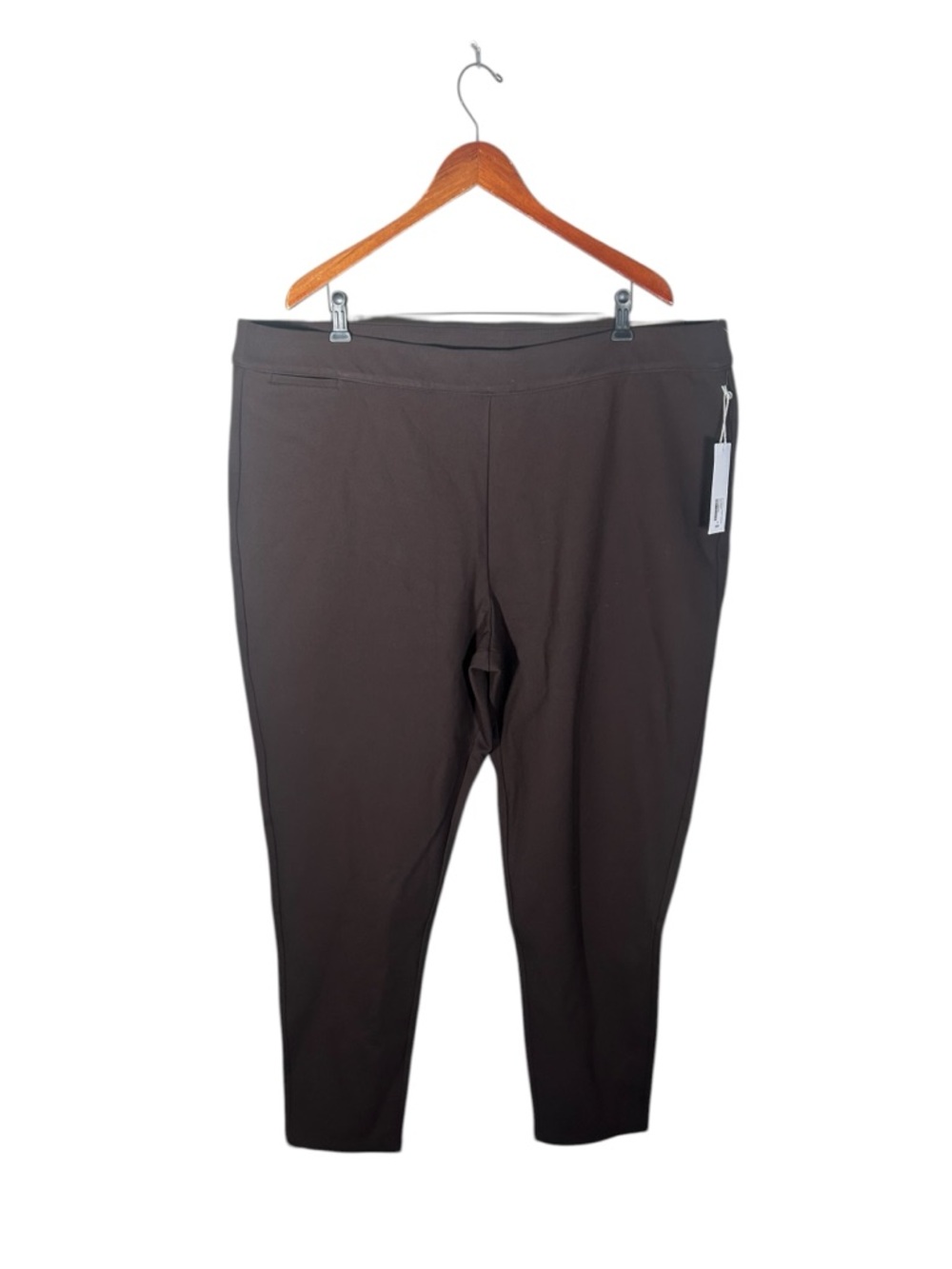 NWT Women’s J.Jill Brown Soft Essential Ponte Leggings Size 3X